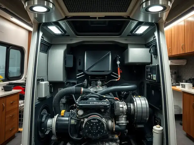 エンジンルーム診断の様子